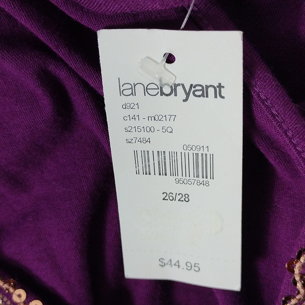 Lane Bryant Embroidery and Sequin Embellished Tank - Picture 9 of 9